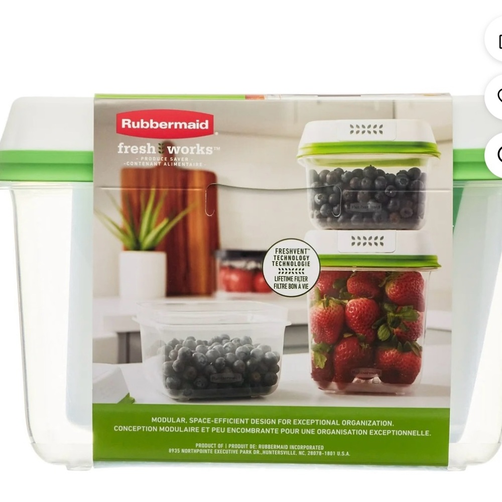 Rubbermaid Produce Storage